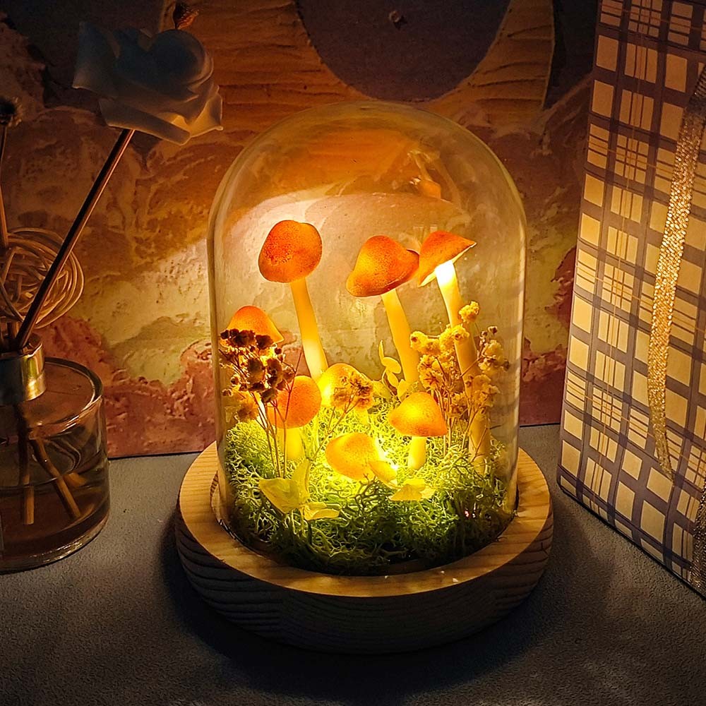 Enchanted Forest Mushroom Lamp For Gift Home Decor