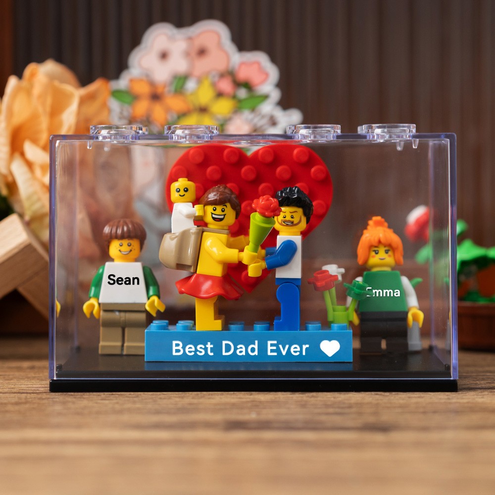 Personalised Tiny Figure With Box For Dad Father's Day Gift Ideas