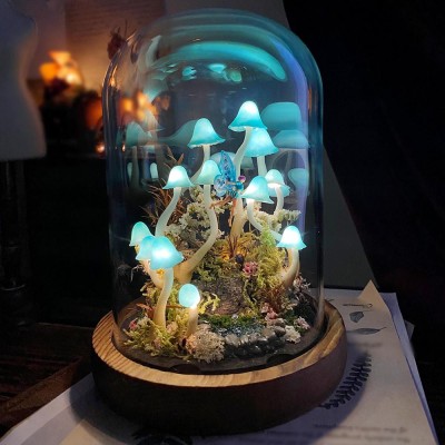 Enchanted Forest Mushroom Lamp For Gift Home Decor